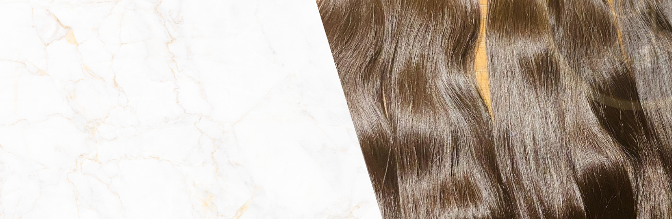 Glorious <strong>human hair extensions.</strong> imported from Peru.
